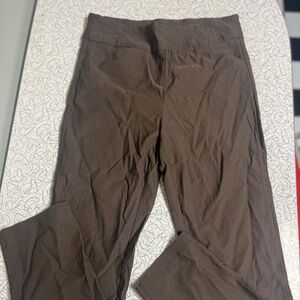 Tribal Women's Brown Straight-Leg Trousers